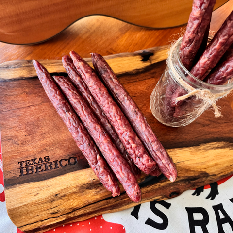 Texas Iberico® Snacking Sticks | 100% Purebred Iberico Pork | 2 Pack