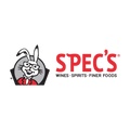 Logo of Spec's Wines, Spirits, Finer Foods featuring a cartoon rabbit character on a white background.