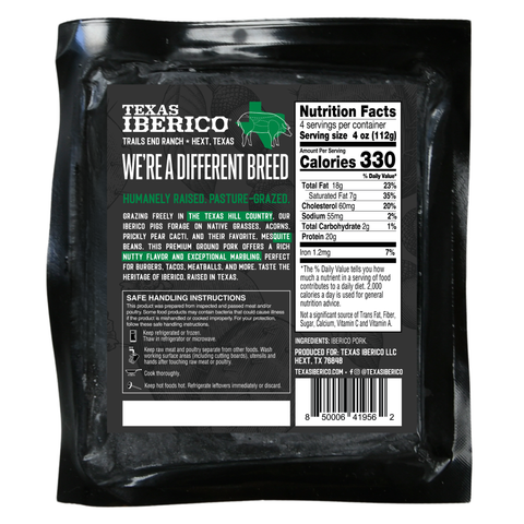 Ground Pork 80/20 - Retail, Each (1 lb)