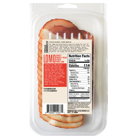 Texas Iberico Sliced Lomo