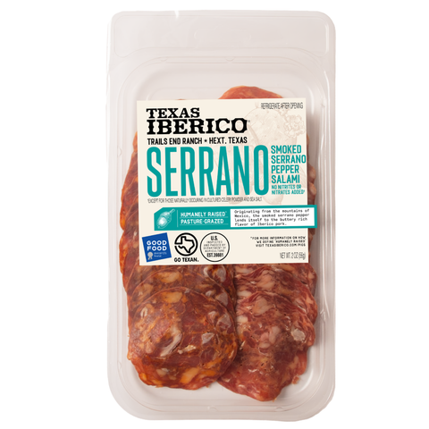 Texas Iberico Sliced Serrano Salami